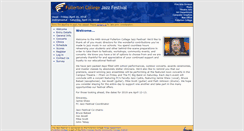 Desktop Screenshot of jazzfestival.fullcoll.edu