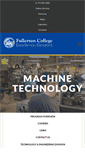 Mobile Screenshot of machine.fullcoll.edu