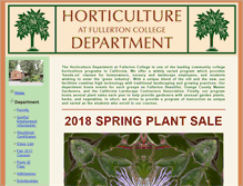 Tablet Screenshot of horticulture.fullcoll.edu